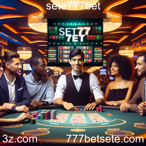 Experiência Imersiva no Cassino ao Vivo do Sete777bet